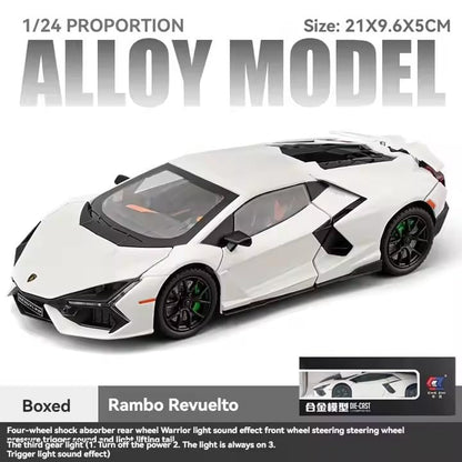 1:24 Lamborghini Revuelto Sport-White - White - image 7