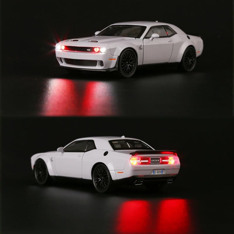 1:24 Dodge Challenger-SRT - Grey - image 4