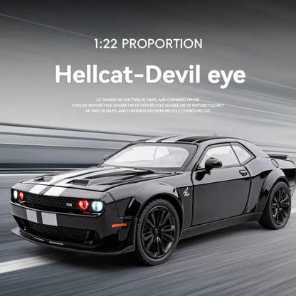1:22 Dodge Challenger SRT - Clear - image 7