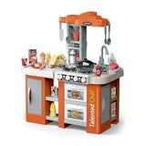 Talented Chef Kids Kitchen Play Set with Real Water Sink & Spray Steam Stove - Toylivo