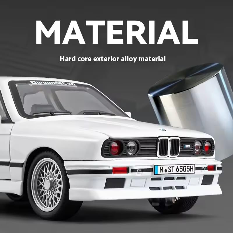 1:24 B-M-W E30 M3 - Black - image 8