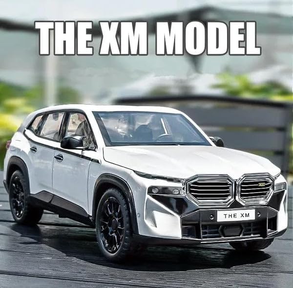 1:24 B-M-W XM SUV - White - image 9