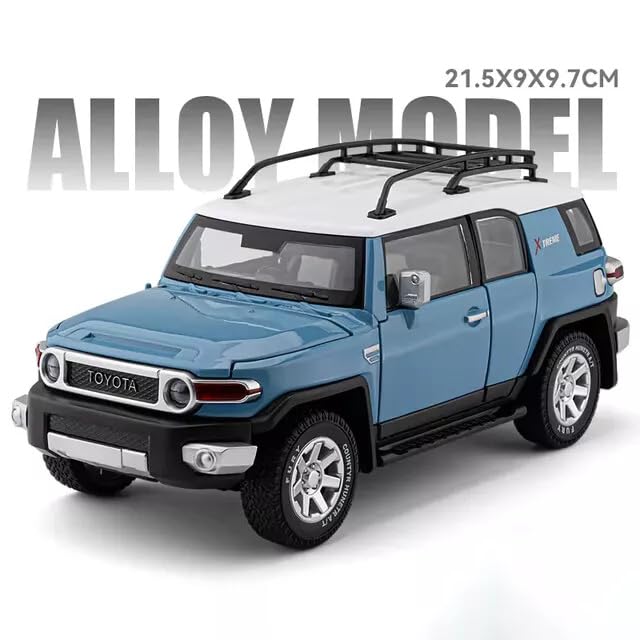 1:24 Toyota FJ Cruiser - Blue - image 6