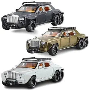 Rolls Royce Phantom 6x6 Diecast Car Model 1:32 Scale - Toylivo
