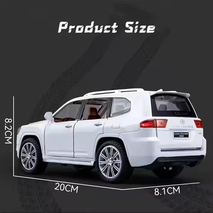 1:24 Land Cruiser Lc300 - White - image 4