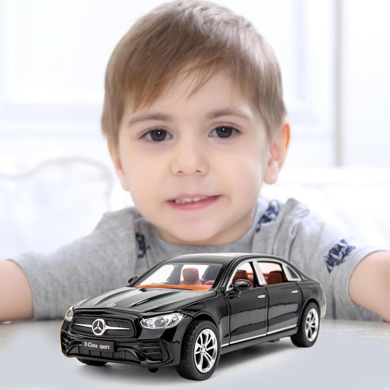 1:32 Mrcedes Benz E300l-Black - Black - image 3