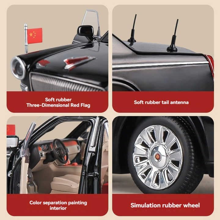 1:24 Hongqi Parade - Black - image 5