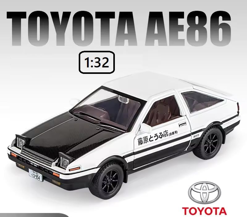 1:32 TOYOTA AE86-Multicolor - White - image 7