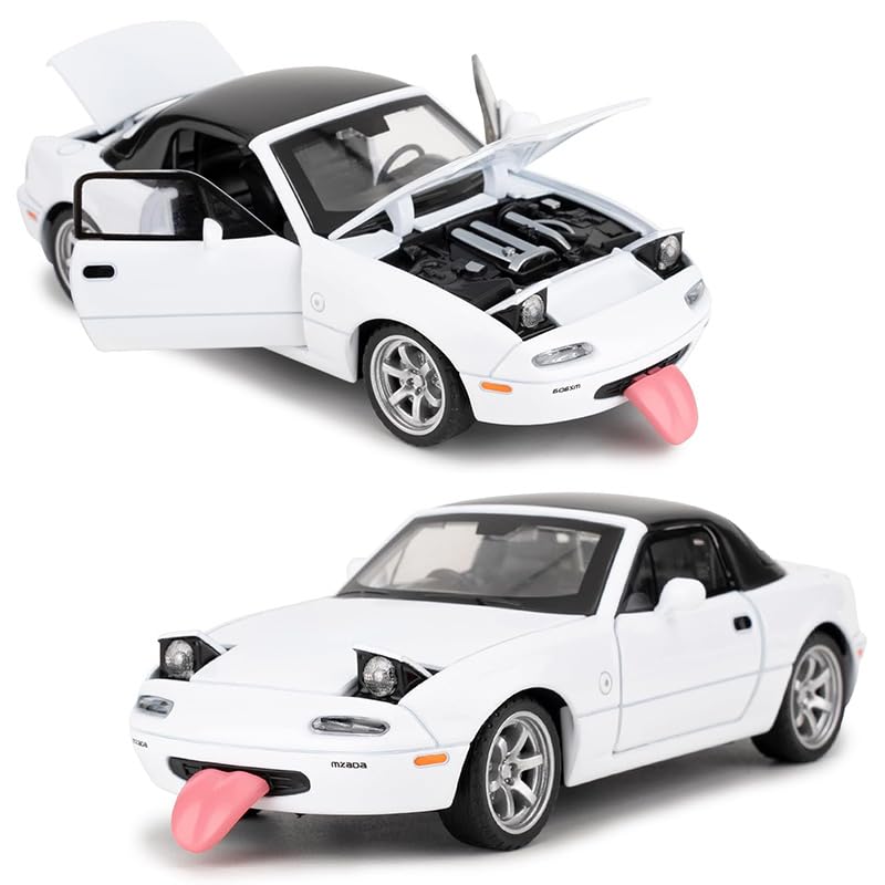 1:32 Mazda Miata MX-5-White 1:32 - White - image 7