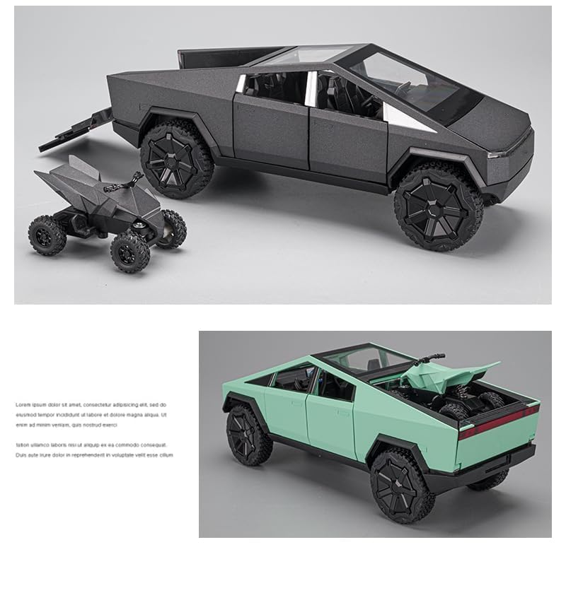 Diecast Metal Cars - Green - image 8