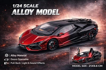 1:24 Lamborghini Revuelto Sport-Red - Red - image 5