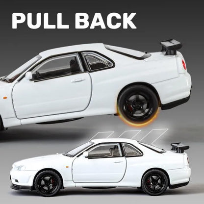 1:32 Nissan GTR Skyline - Multicolor - image 4