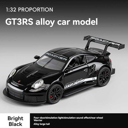 1:32 Porsche 911 GT3 RS-Black - Black - image 9