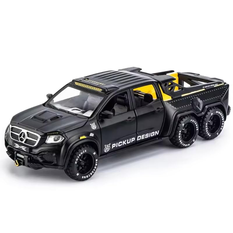 Mrcedes Benz X-Class 6 * 6 Wheel Alloy Pickup - Black - image 7