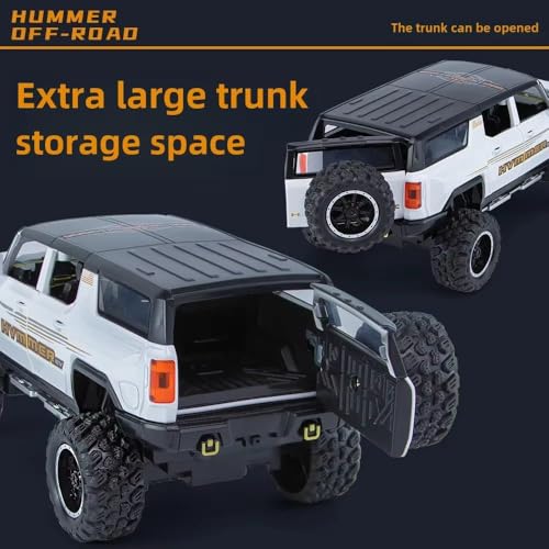 Hummer Off Road-Multicolor 1:24 - White - image 9