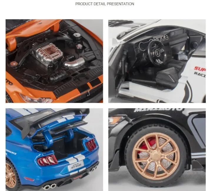 Mustang Shelby Gt500-Multicolor 1:32 - Multicolor - image 6
