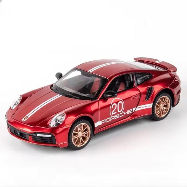 1:32 Porsche Carrera - Red - image 4
