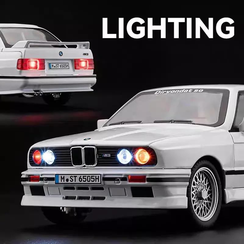 1:24 B-M-W M3 E30 - White - image 5