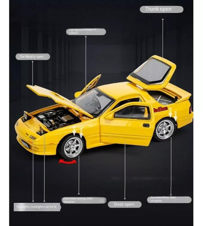 1:32 Mazda RX7 Initial D Miniature - Multicolor - image 9