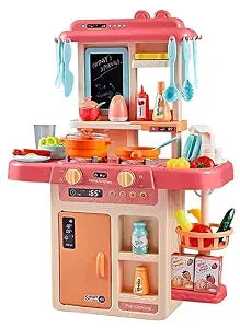 Dream Kitchen Playset Toy for Kids - Realistic Cooking Action Modern Kitchen Set - Toylivo