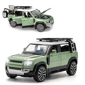 Range Rover Defender 1:32 Scale Alloy Metal Pull Back Die-Cast Car - Toylivo