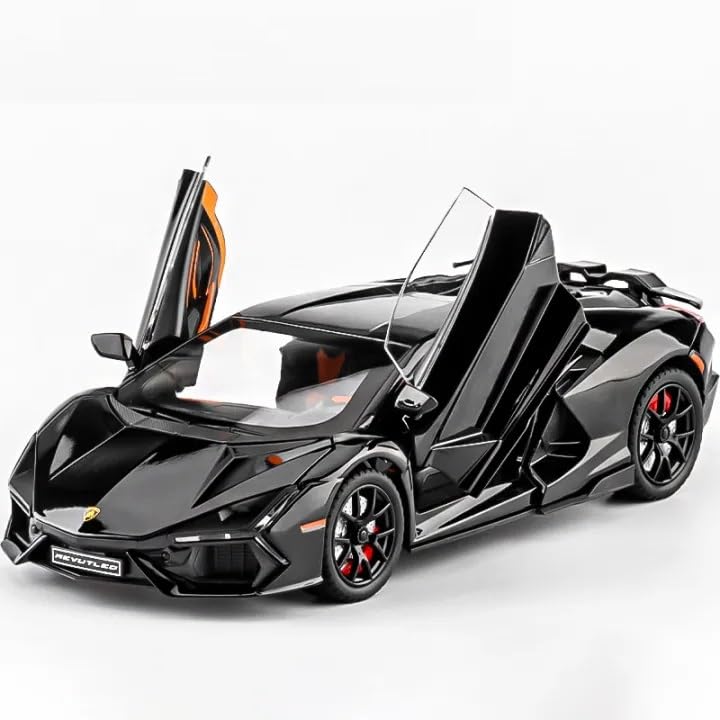 1:24 Lamborghini Revuelto Sport-Black - Black