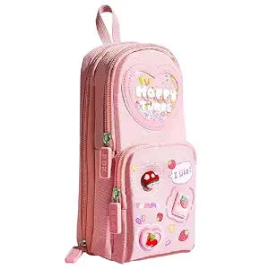 Premium Pencil Case 6 Layer with 3 Compartment Cute Aesthetic Pencil Case for Gi - Toylivo