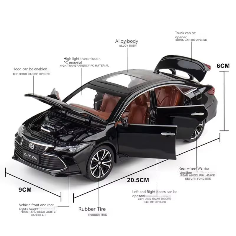 Diecast Metal Cars - Black - image 5