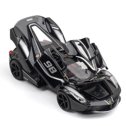 1:32 Ferrari FXXK - Black - Black - image 3