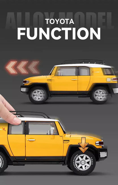 1:24 Toyota FJ Cruiser - Yellow - image 3