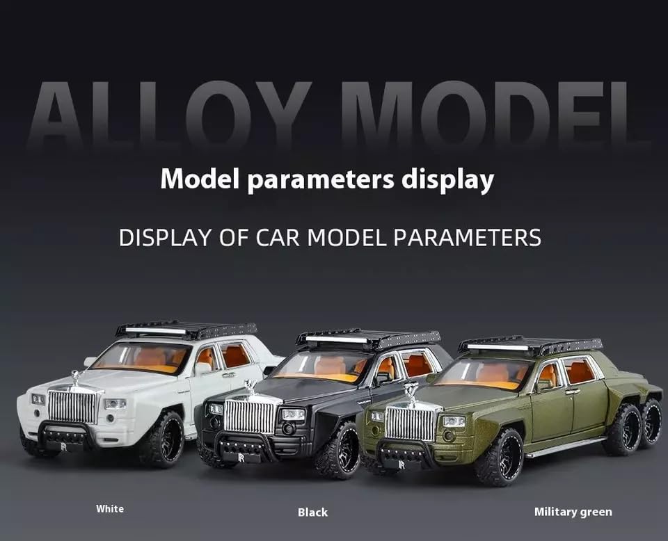 1:32 Rolls-Royce Phantom 6x6 - Green - image 7