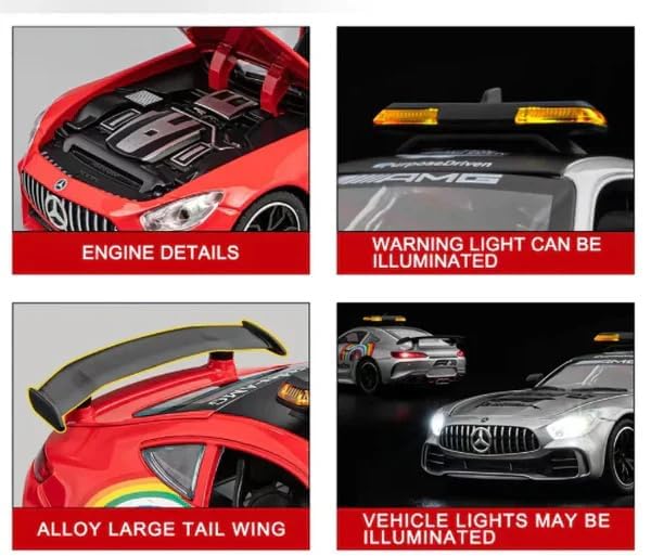 1:24 Marcedes Safety Car - Red - image 6