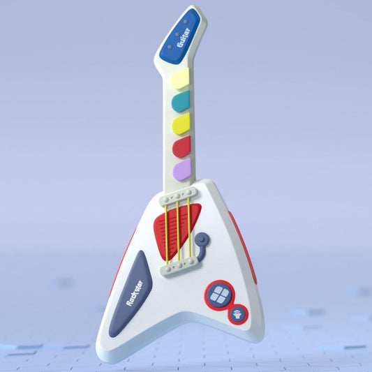Cuppy Kids Electric-Gitar | Musical Toy Guitar with 4 Play Modes - Toylivo