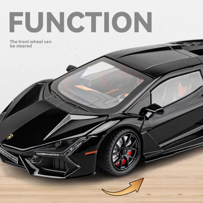 1:24 Lamborghini Revuelto Sport-Black - Black - image 4