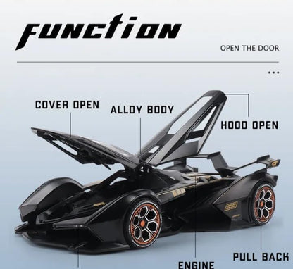 1:22 Lamborghini V12 - Multicolor - image 7