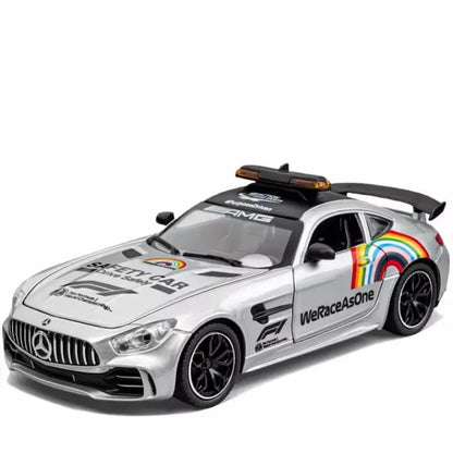 1:24 Marcedes Safety Car - Silver - image 2