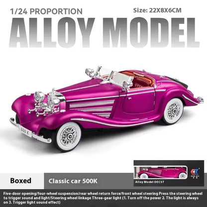 Marcedees Benz 500K-Pink 1:24 - Pink - image 8