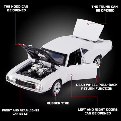 Dodge Charger Die-cast Alloy Car Models - Multicolor - image 6