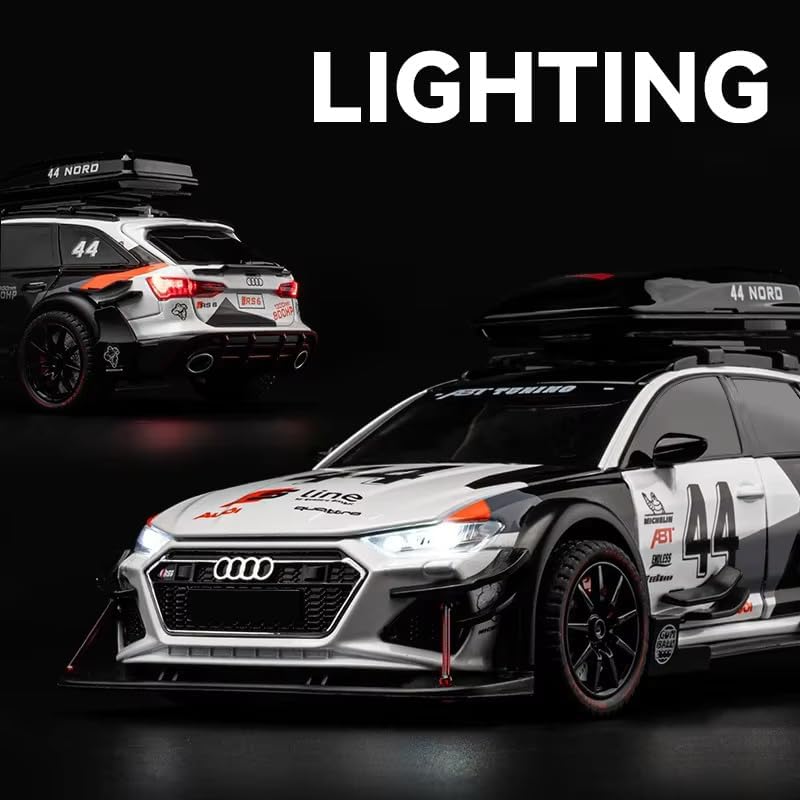 Audi RS6 Modified-Multicolor 1:24 - Multicolor - image 7