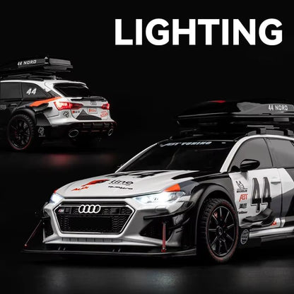 Audi RS6 Modified-Multicolor 1:24 - Multicolor - image 7