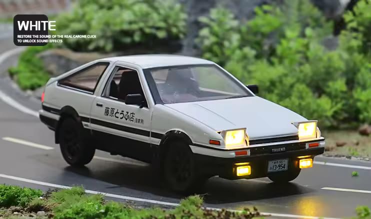 1:32 TOYOTA AE86-Multicolor - White - image 5