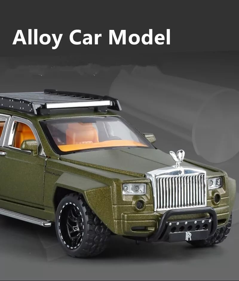 1:32 Rolls-Royce Phantom 6x6 - Green - image 4