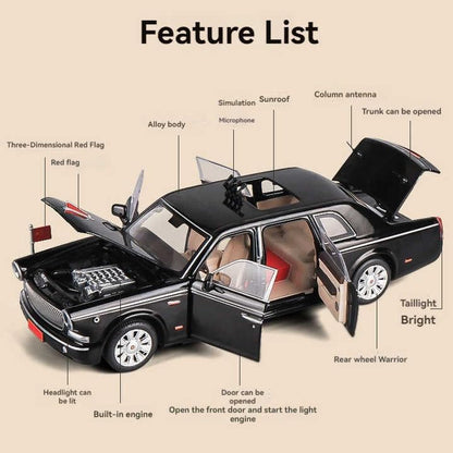 1:24 Hongqi Parade - Black - image 4