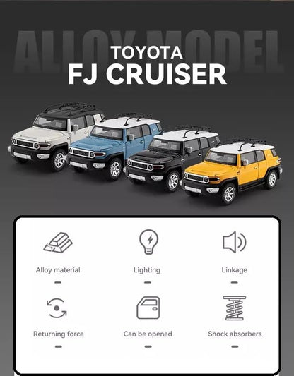 1:24 Toyota FJ Cruiser - Blue - image 7