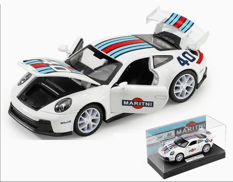 1:32 Porsche 911 GT3 RS RSR - White - image 8