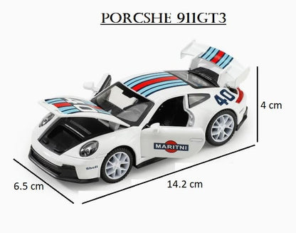 1:32 Porsche 911 GT3 RS RSR - White - image 3