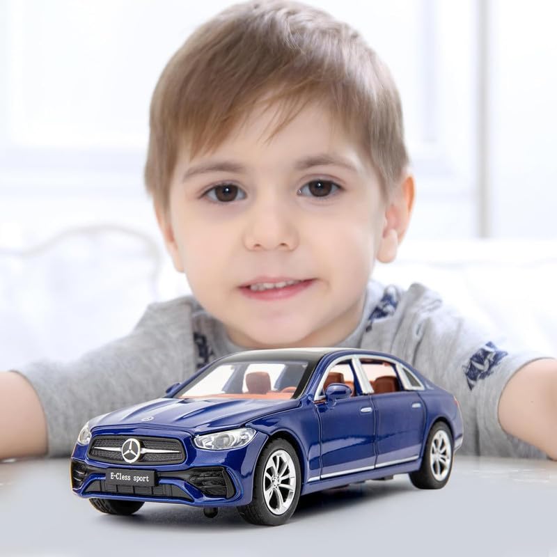 1:32 Mrcedes Benz E300l-Blue - Blue - image 3