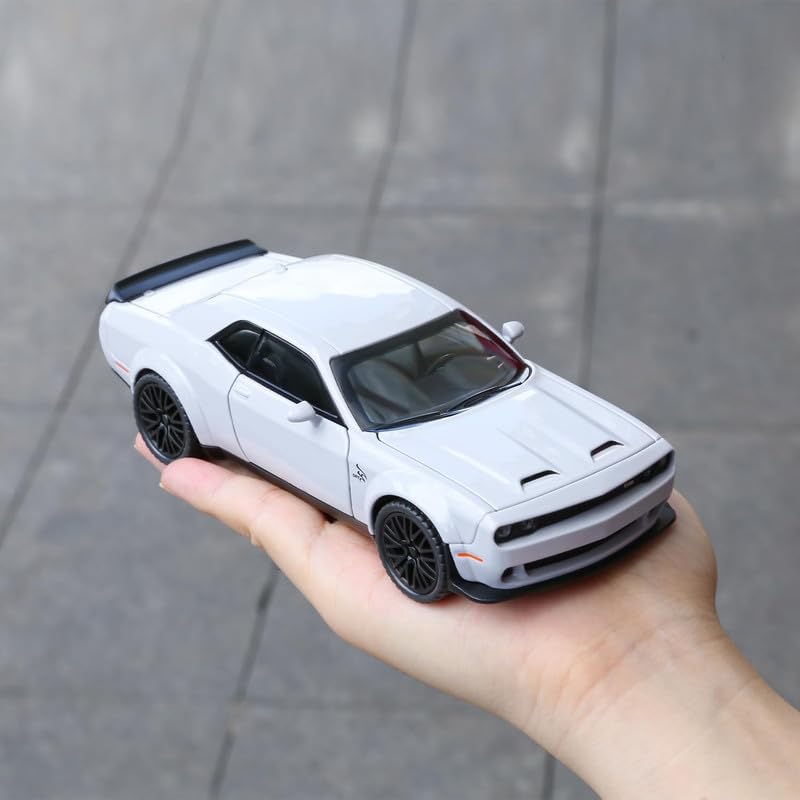 1:24 Dodge Challenger-SRT - Grey - image 6