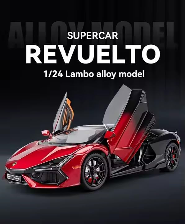 1:24 Lamborghini Revuelto Sport-White - White - image 5