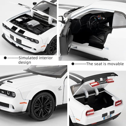 1:22 Dodge Challenger SRT - Clear - image 9